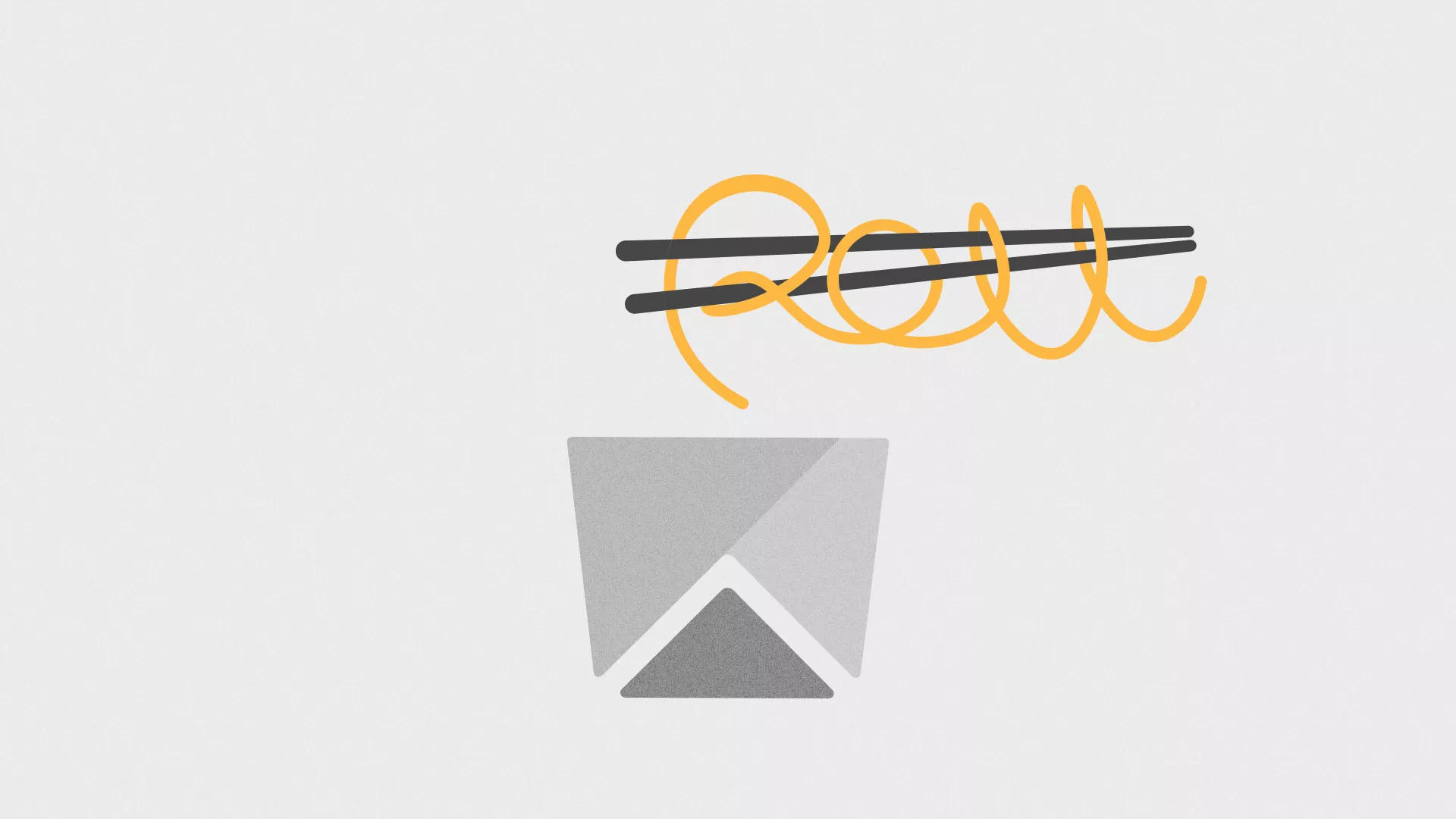 Оформление меню суши-бара «Roll Wok Club» в Каслях