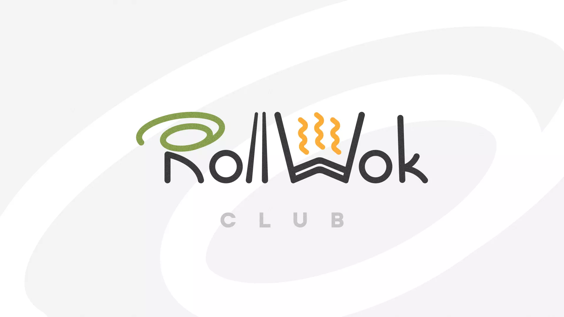 Создание дизайна листовок суши-бара «Roll Wok Club» в Каслях
